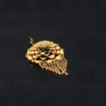 22KT Gold Dahila-flower Designed Pendant
